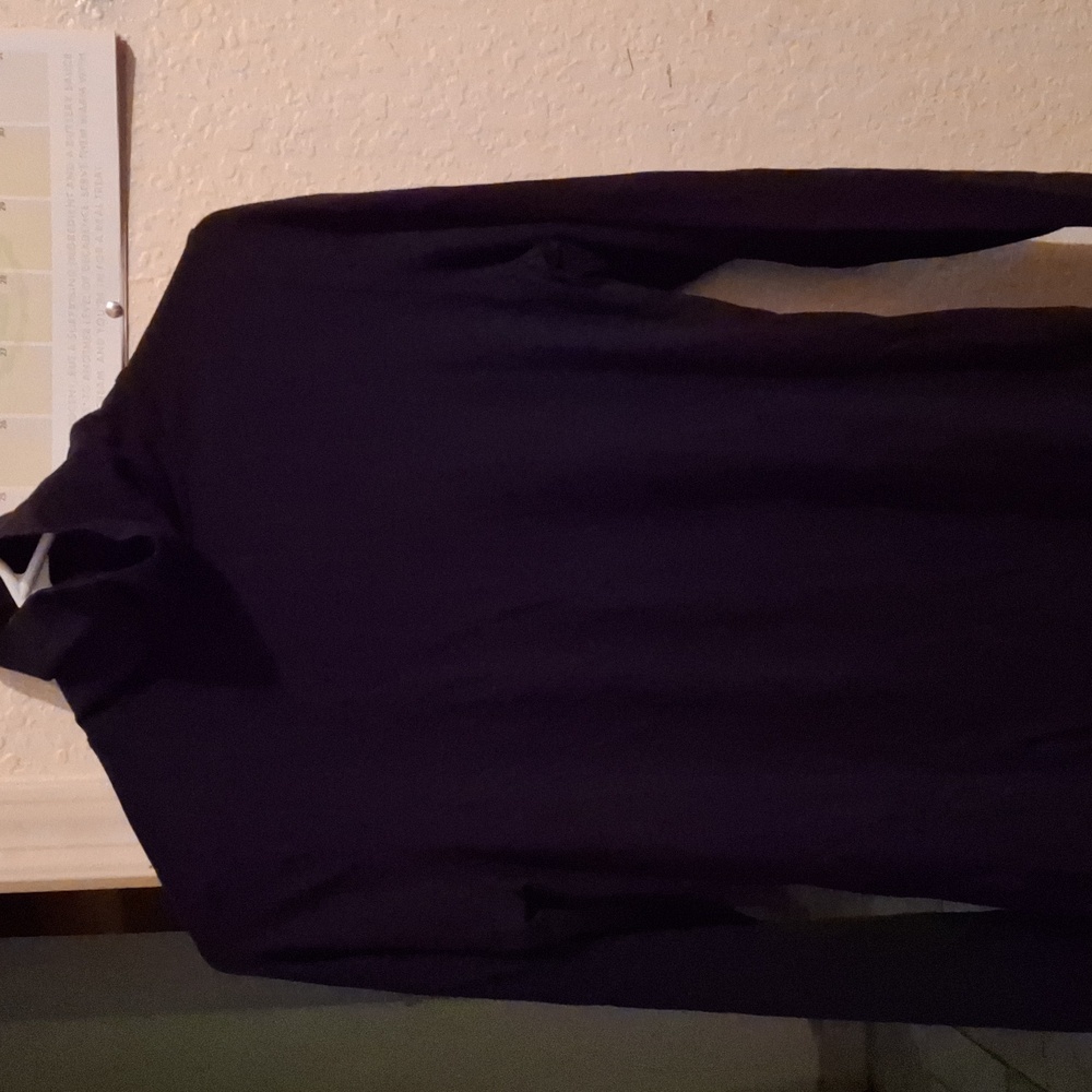 Black long sleeve turtle neck